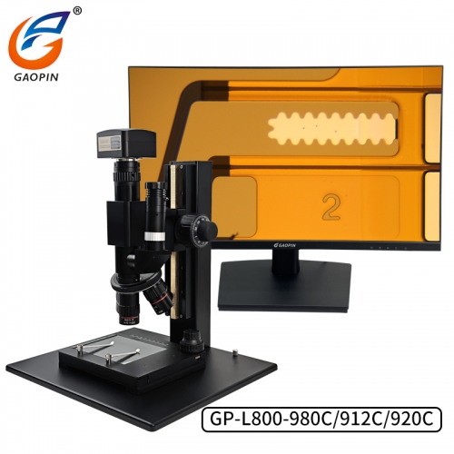 黄瓜视频下载GP-L800-980C/GP-L800-912C/GP-L800-920C金相（xiàng）顯微鏡4檔變倍150-1500倍800萬像素/1200萬像素/2000萬像素拍攝（shè）USB3.0接電腦專（zhuān）業測量軟（ruǎn）件